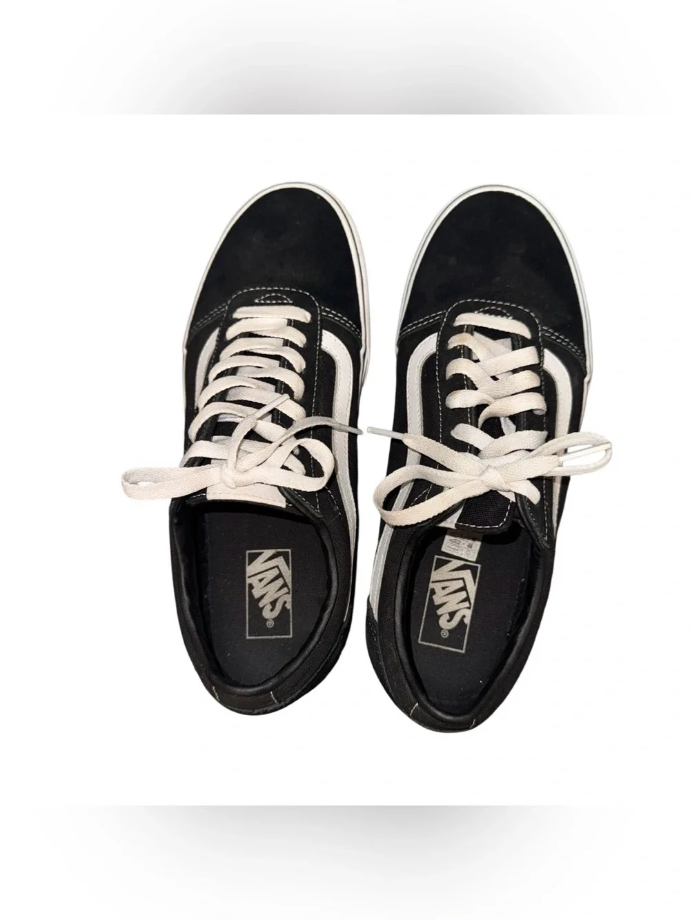 VANS OFF THE WALL Old School black sneakers men’s TENNIS SHOES size 10